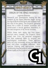 Origin of the Space Marines I
